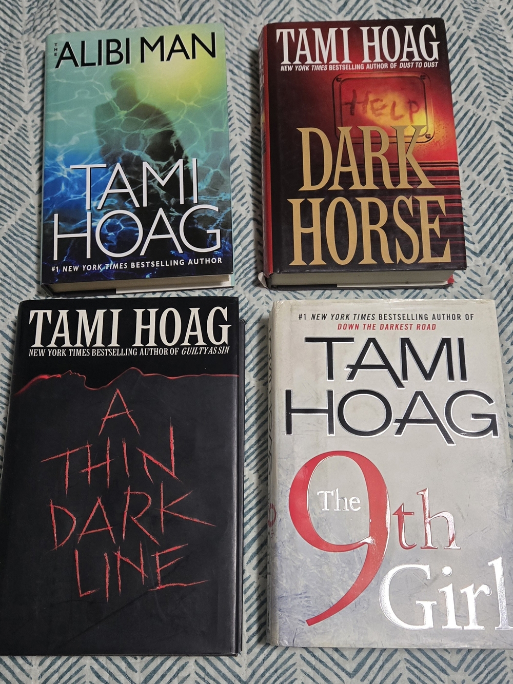 Tami Hoag Hardcover Book Collection